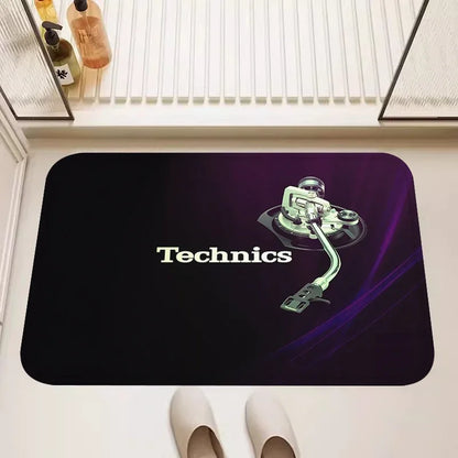 Classic Gramophone Rugs for Living Room Bedroom Kitchen Entry Door Mat Home Decor Area Carpets Personalized Gift Floormats
