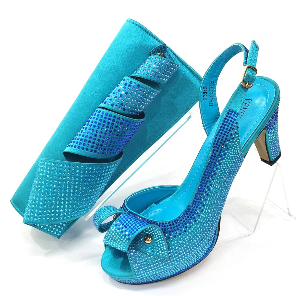 Italian Shoes And Bag Sets HGY1-6
