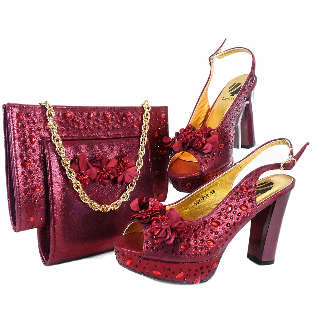 New Shoes And Bag Matching Set HJK1-11