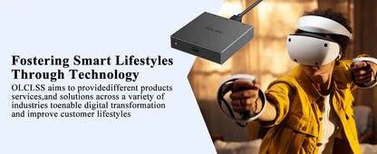 AOLION For PS5 VR2 PC Converter PS VR2 PC Adapter Kit PC Adapter