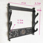 Wall Katana Support Sword Holder Wooden Wall Mount Multi-layer Stand Umbrella Rapier Shelf Display Support Weapon Bracket Holder