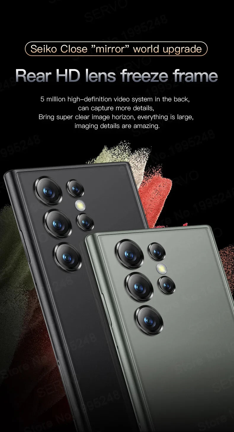 SERVO S24 Mini Pocket Smartphone 2GB 16GB 4G Netcom Android Native System MT6737 WIFI Hotspot Small Palm Smart Phones New Update