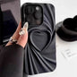 Fashion Fold Wrinkle 3D Love Heart Phone Case