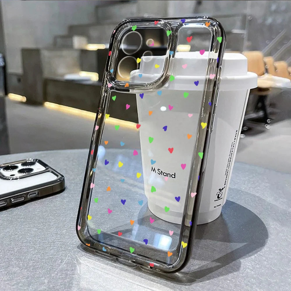 Cute Cartoon Love Heart Phone Case