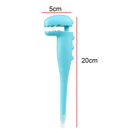 Pet Medication Feeder Cats and Dogs Pet Pill Dispenser Silicone Syringe with Soft Tip Medicinal Pusher for Small Animals