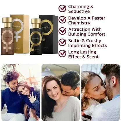 50ml Pheromone Attractive for Men and Women Orgasm Attract Aphrodisiac Spray for Men's Fragrance Body Unisex Flirt Perfume