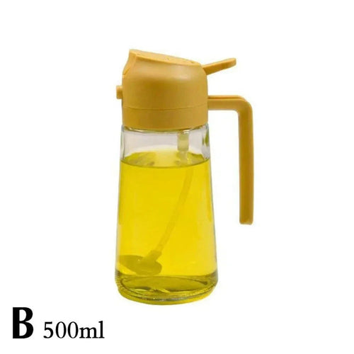 Dual Function Oil Spray and Pour Bottle | Kitchen Accessories | Kitchen + Metal