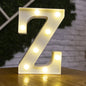 Decorative Letters Alphabet Letter LED Lights Luminous Number Lamp Night Light Wedding Proposal Party Baby Bedroom Decoration