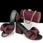 High Quality Ladies Shoes And Bags Set HJJ1-10