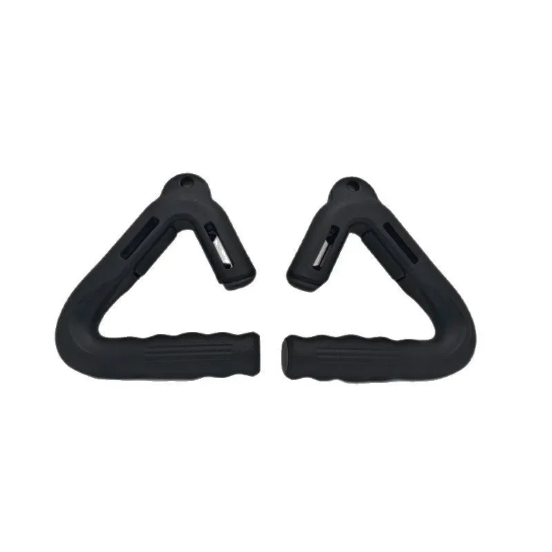 1 Pair Pull-up Handle Multi Functional Fitness Grip Deadlift Lat Pulldown Rowing Handles Weights Workout Equipments Home Gym