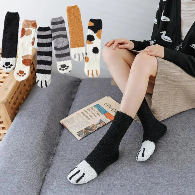 Cozy Pawfect Socks 6PC