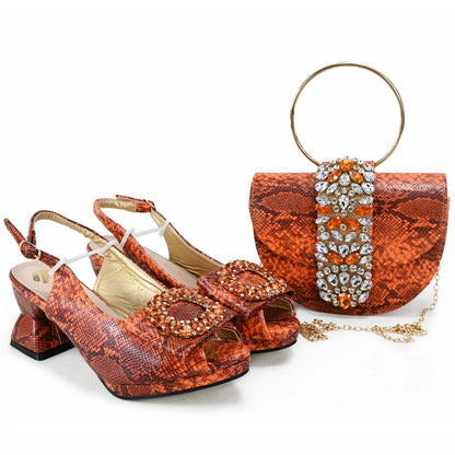 Italian Shoes And Bag Sets Hgv1-5