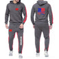 2025 Spring Autumn FABIO QUARTARARO WITH SIGNATURE Printed Sports High Quality Sets Men's Pocket Hooded Hoodies+Sweatpants Suits