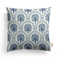 Scallop Floral Pillow Cover | Featuring Oyster Sand Colorway