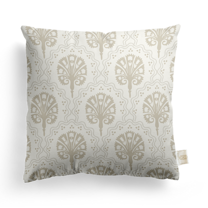 Scallop Floral Pillow Cover | Featuring Fiesta Colorway