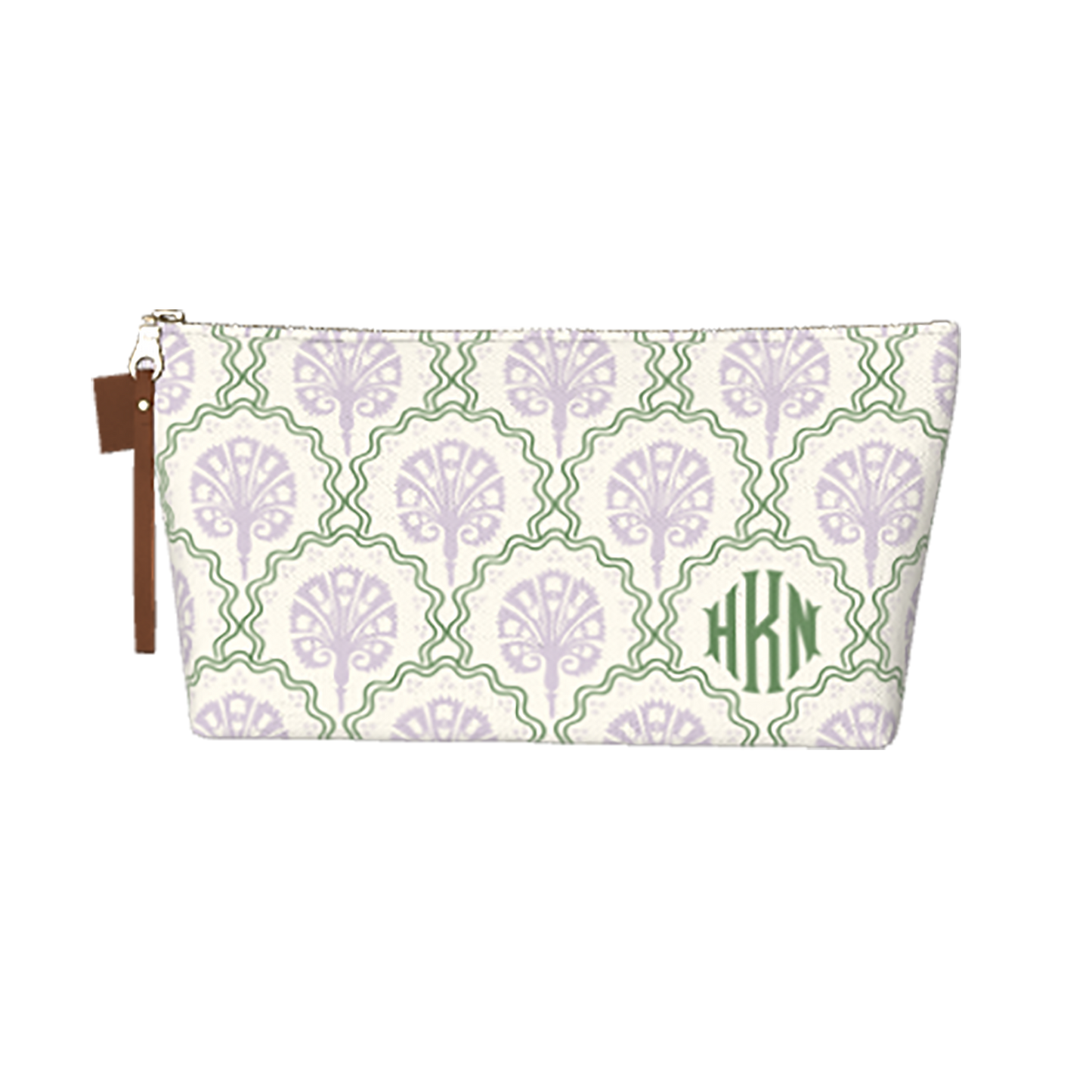 Scallop Floral Cosmetic Bag