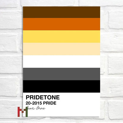 Abstract Pride Art Canvas Print Wall Decor LGBT Home Art