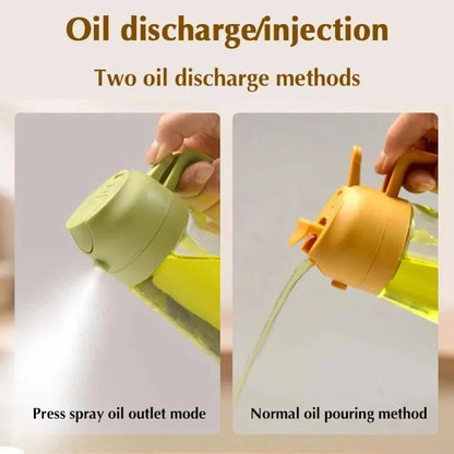 Dual Function Oil Spray and Pour Bottle | Kitchen Accessories | Kitchen + Metal