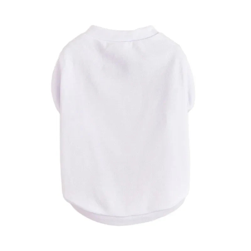 Breathable Dog T-shirt Solid Comfortable Thin Vest for Yorkshire Terrier Cute Summer Pet Clothes Dog Vest Pet Supplies