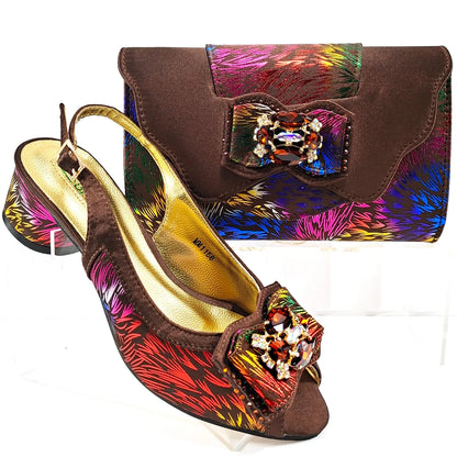 Italian Matching Shoe and Bag Set HKK1-10