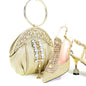 Italian Shoes With Matching Bags Set HRT1-32
