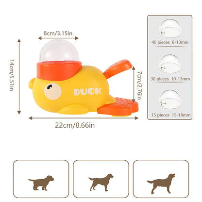 Pet Treat Dispenser, Automatic Snack Feeder for Cat Dog, Anti-Gulping Slow Feeder Bowls for Healthy Eating for Pet Accessories