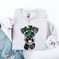 Schnauzer, Adorable Dog, St Patrick's Day, Lucky, Irish Sweatshirt