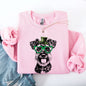 Schnauzer, Adorable Dog, St Patrick's Day, Lucky, Irish Sweatshirt