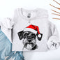 Schnauzer, Santa, Dog, Christmas, Dog Lover, Pet Sweatshirt