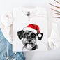 Schnauzer, Santa, Dog, Christmas, Dog Lover, Pet Sweatshirt