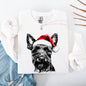 Scottish Terrier, Santa, Scotty Dog, Christmas, Dog Lover, Pet Sweatshirt