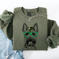 Scottish Terrier, Scotty, Adorable Dog, St Patrick's Day, Lucky, Irish Sweatshirt