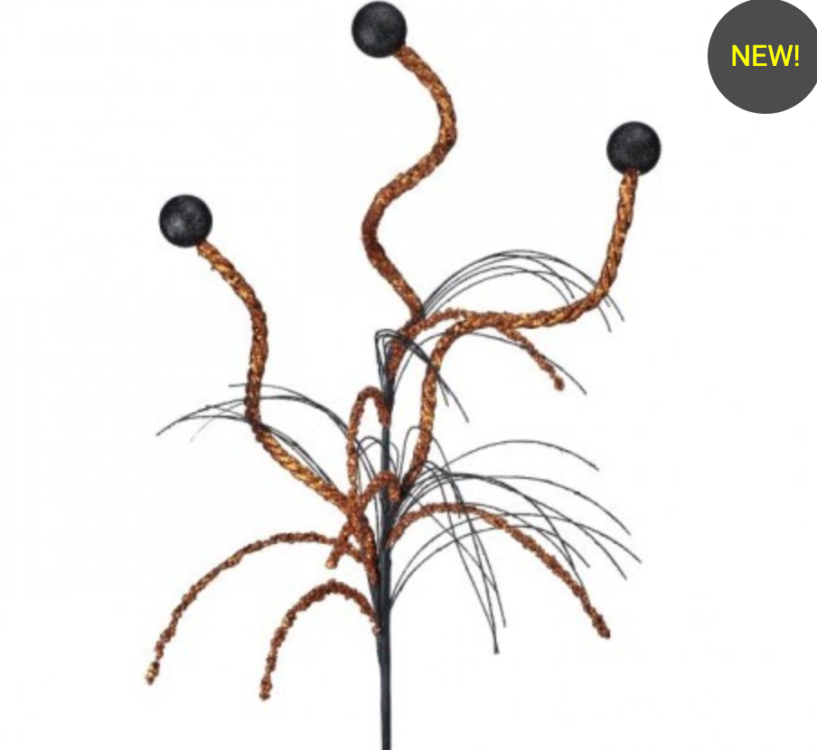 32" GLITTER HALLOWEEN SPRAY