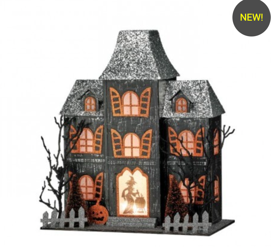 14.5" LED WITCH'S HOUSE