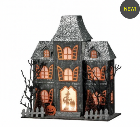 14.5" LED WITCH'S HOUSE
