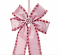 Santa's Sweet Shoppe Collection -15" VELVET SWEETS BOW WITH CANDY