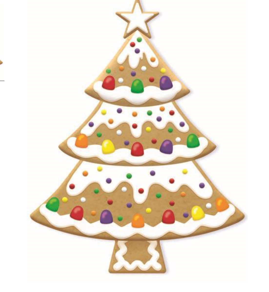 12.5" METAL GINGERBREAD TREE