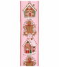 2.5"X10YD GINGERBREAD MAN AND HOUSE RIBBON