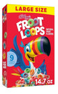 FROOT LOOPS CEREAL LARGE SIZE 13.2oz 10pk