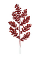 GLITTER FERN PICK RED