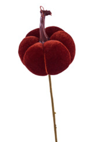 14"L, 4"DIA X 2.5"H PUMPKIN PICK , PICK ONE