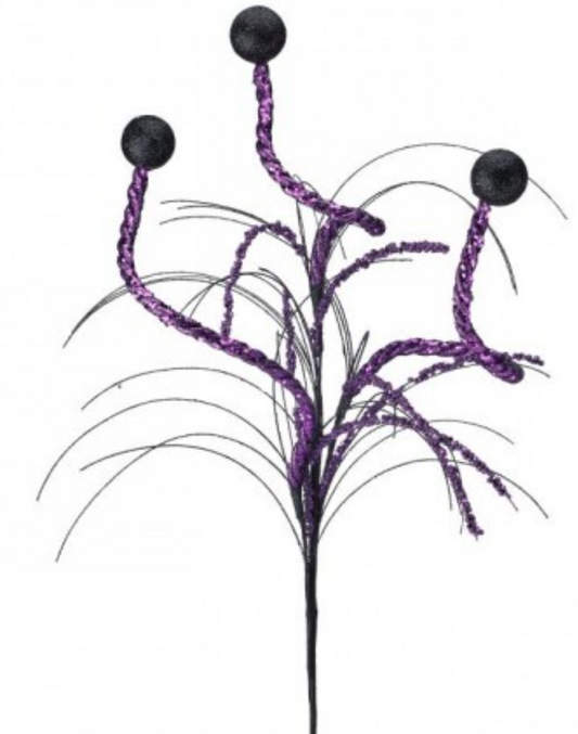 32" GLITTER HALLOWEEN SPRAY Black/Purple