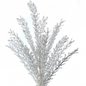 24" GLITTER/ SEQUIN ARTEMESIA BUSH WHITE