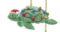 Christmas Ornament - Coastal Sea Turtle Holiday Decor 4" Resin