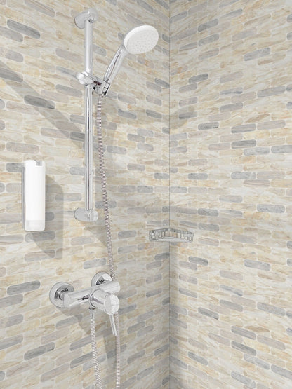 Angora Ellipse Polished Tile