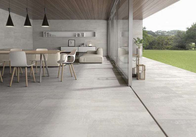 Ionic Porcelain Tile – Modern Cement Texture | Wall & Floor