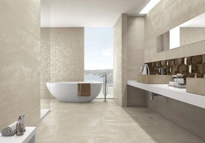 Ionic Porcelain Tile – Modern Cement Texture | Wall & Floor