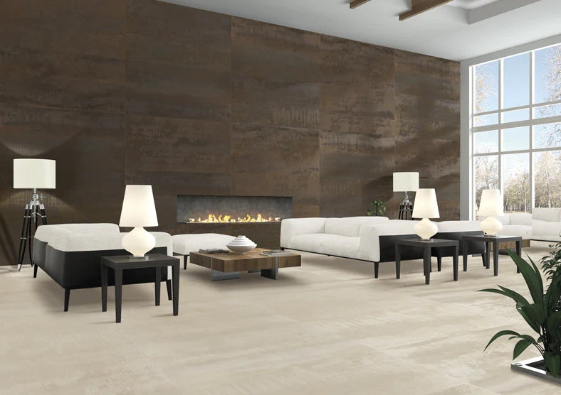 Ionic Porcelain Tile – Modern Cement Texture | Wall & Floor