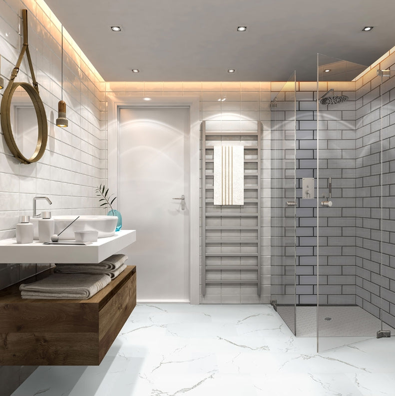 Trecento® Calacatta Serra® Luxury Vinyl Tile