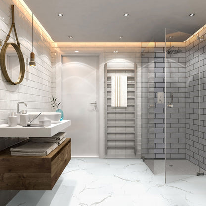 Trecento® Calacatta Serra® Luxury Vinyl Tile